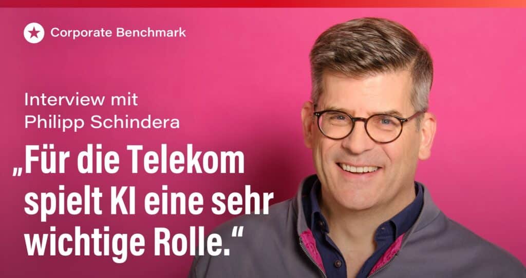 Blogpost: Interview mit Philipp Schindera: Erfolgsgeheimnisse der Unternehmens­kommunikation der Deutschen Telekom